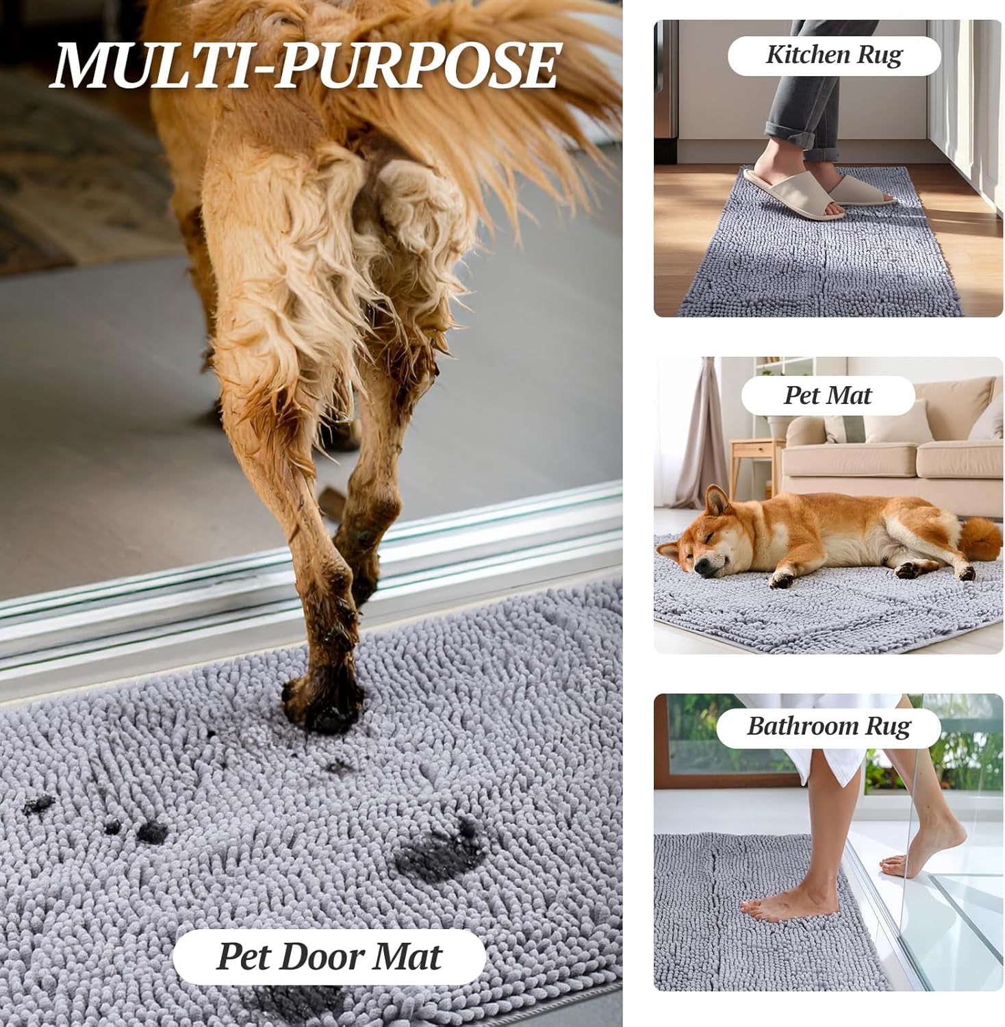 Cat Litter Mat Litter Trapping Mat
