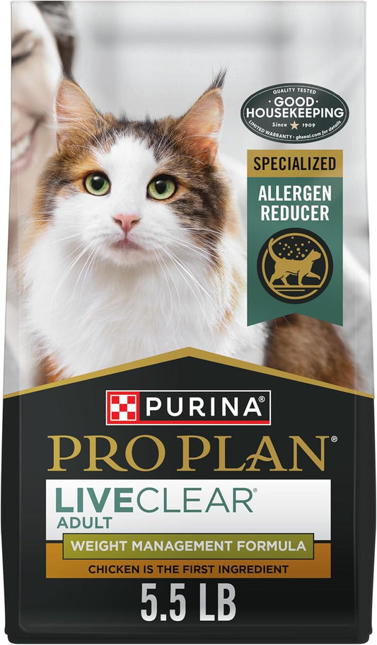 Purina Pro Plan Liveclear with Probiotics Allergen Reducing Adult Dry Cat Food