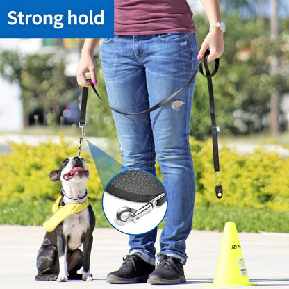 15203050100 Ft Long Dog Training Leash with Clickers for Small